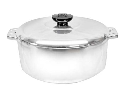 McWare 3qt Dutch Oven ideal for grilling and BBQ, compatible with grills smokers and cookers, perfect for outdoor cooking.