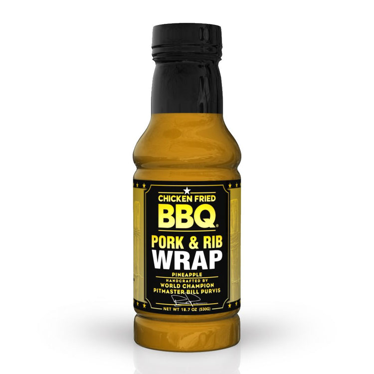 Chicken Fried BBQ Pineapple Pork & Rib Wrap