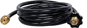Grill Blazer 8' Adapter Hose for connecting grills smokers and cookers to propane tanks for efficient grilling.