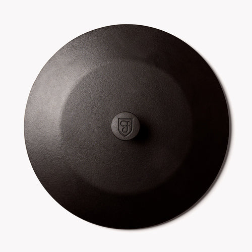 Field Company No. 12 Cast Iron Skillet Lid designed for outdoor grills, smokers, and cookers.