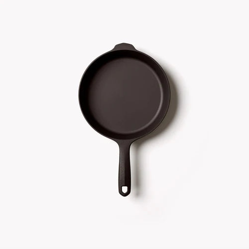 Field Company No. 6 Cast Iron Skillet for everyday cooking, perfect for grills smokers and cookers, 8 3/8 inches.