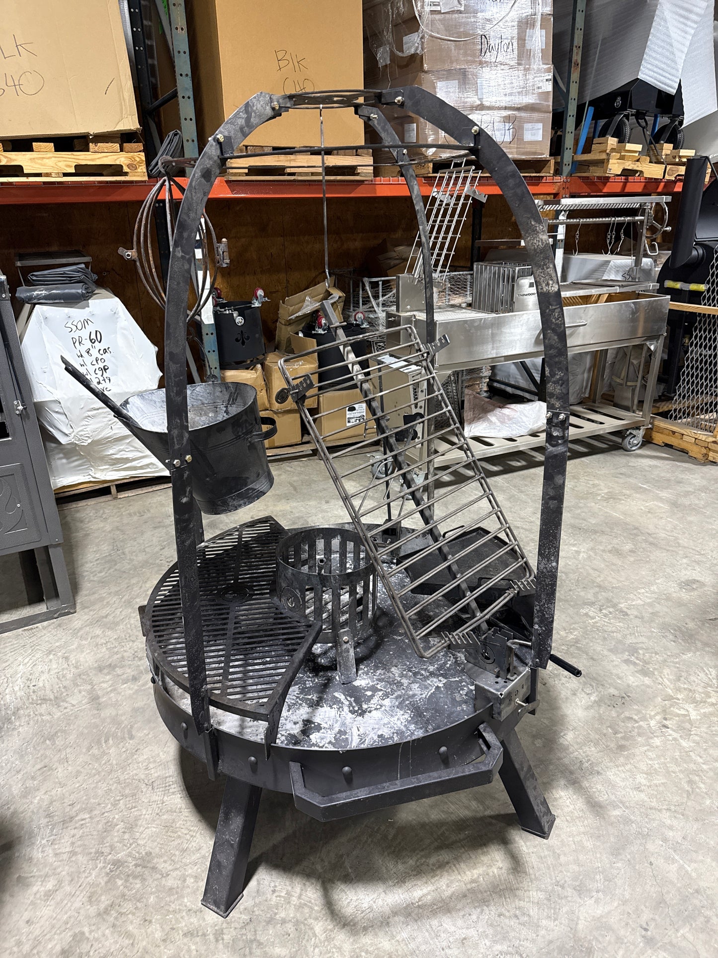 Espiritu Parrillero Fogues Live Fire Table