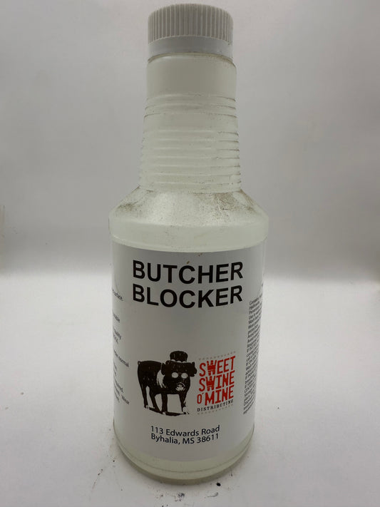 Butcher Blocker Cleaner one pint with sprayer