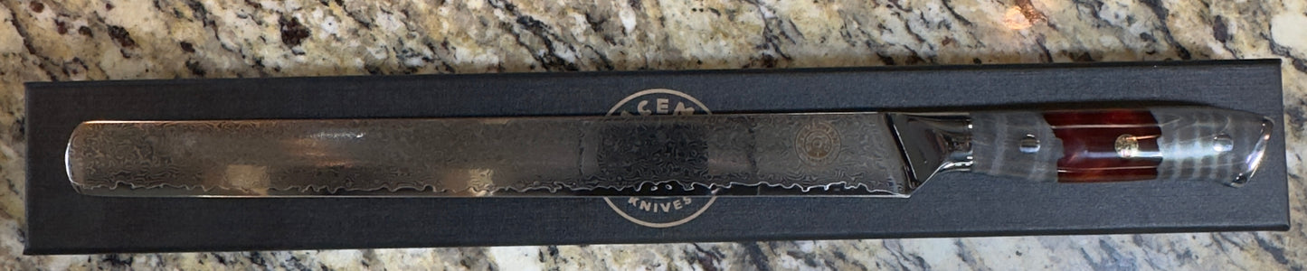 Spaceman Triton Brisket Slicer for precise cuts, ideal for BBQ enthusiasts using grills smokers and cookers.