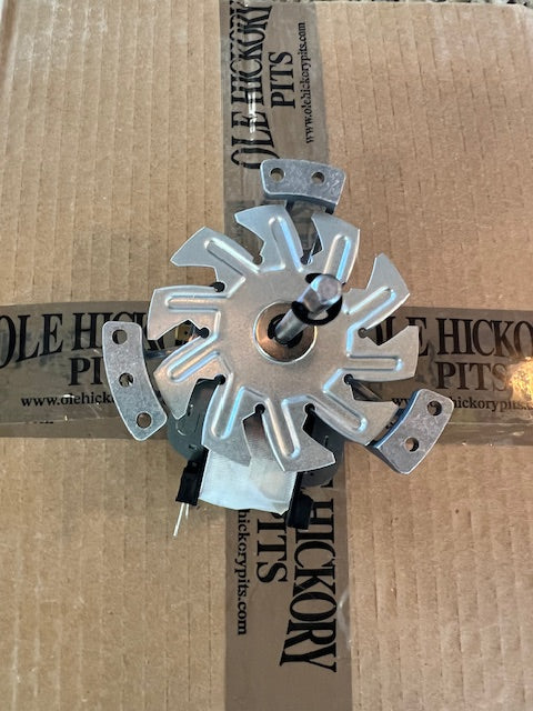 Ole Hickory CTO Convection Fan Motor replacement part for grills smokers and cookers, perfect for maintaining performance.