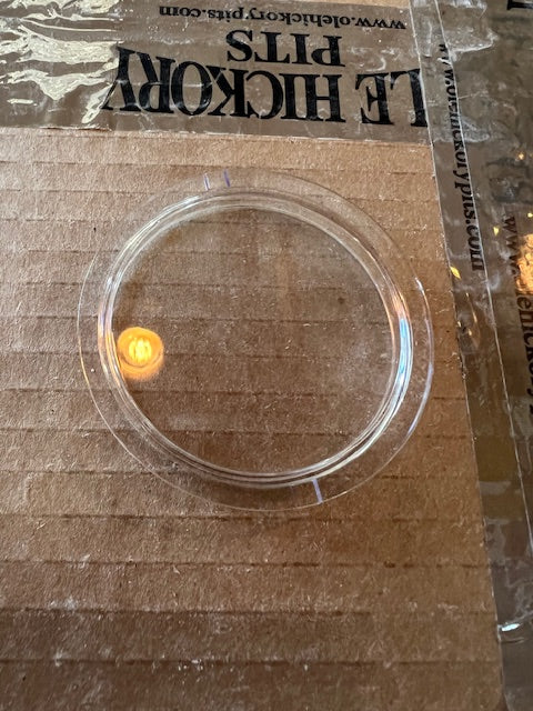 Ole Hickory Thermometer Lens 3705 for grills smokers and cookers, replacement part for BBQ enthusiasts.