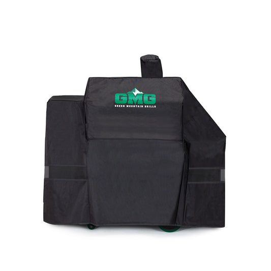 Green Mountain Grills Ledge Prime Pellet Grill Cover designed for protection against tough weather conditions.