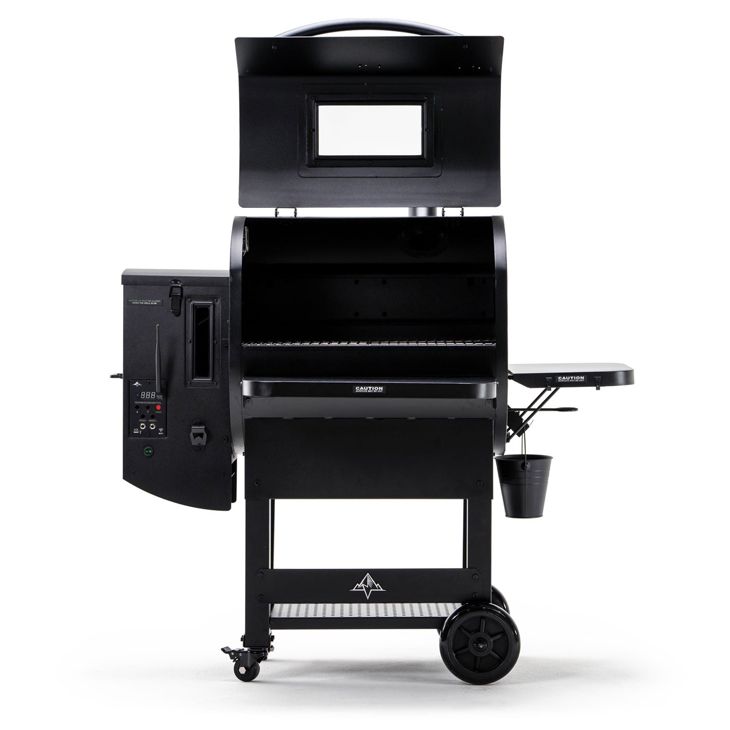 Green Mountain Grills Ledge Prime 2.0 with advanced design for grilling and smoking outdoors.