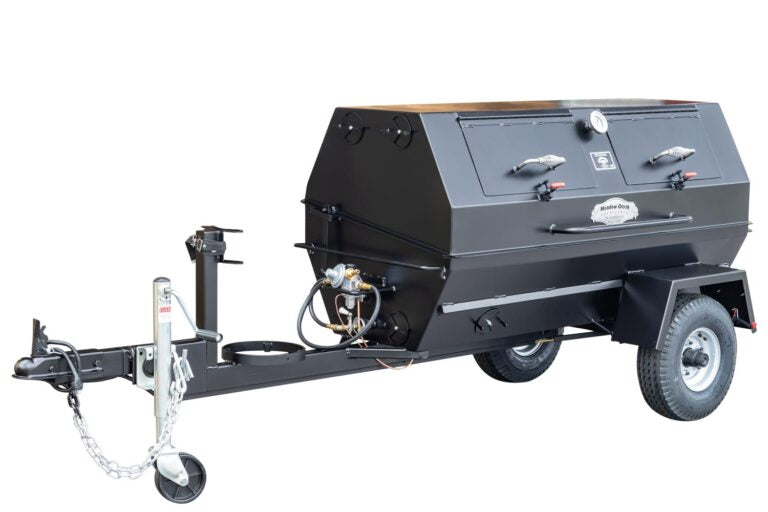 Meadow Creek PR 72 GT W/ Charcoal Pullout, 2nd Tier Grate, Vinyl Cover, Doors In Lid