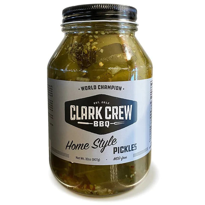 Clark Crew BBQ Homestyle Pickles 32 oz.