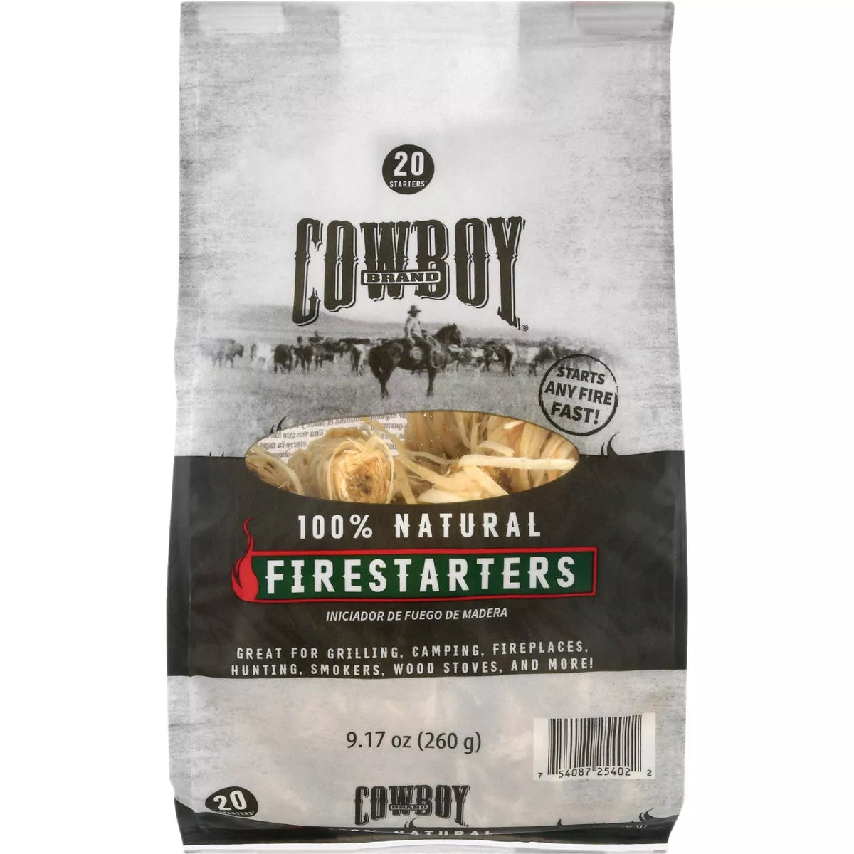 Cowboy Brand 100% All Natural Fire Starters