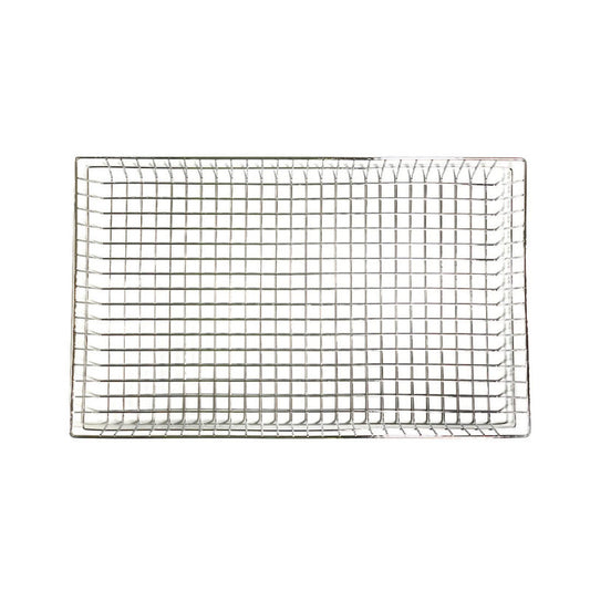 Ole Hickory Large Wing Basket for grilling, perfect for loading wings in smokers or grills, durable and dishwasher safe.