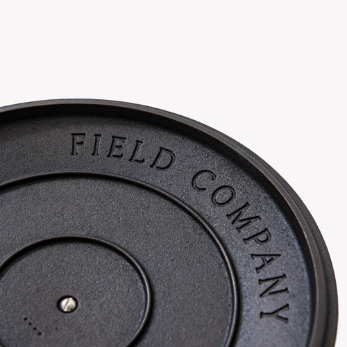 Field Company No.8 Cast Iron Skillet Lid designed for grills smokers and cookers, enhancing stovetop and oven braising.