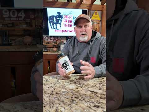 World-class pitmaster discussing Sweet Rub O' Mine Roasted Garlic 11.2oz for BBQ adventures.