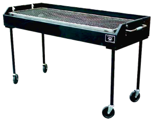 Meadow Creek BBQ Pit Series 60(Demo) grill, perfect for backyard feasts and competitions, showcasing durable construction for outdoor cooking.