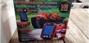Maverick XR-50 Wireless BBQ and Meat Thermometer with 4 Probes for Grills Smokers and Cookers, 500ft Range.