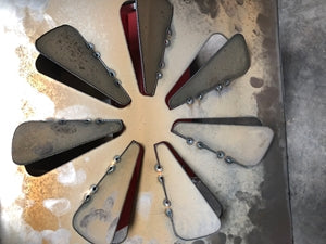 Red Box Smoker Dry Heat Diffuser for even high temperatures in grills smokers and cookers.