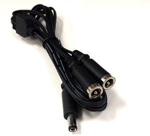 BBQ Guru Fan Splitter for connecting multiple fans to grills smokers and cookers, enhancing airflow in BBQ setups.