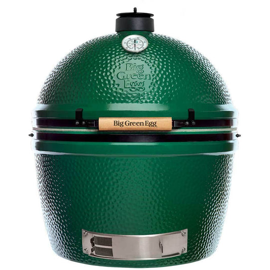 2XL Big Green Egg With intEGGrated Nest+Handler for grilling, smoking, and BBQ excellence.
