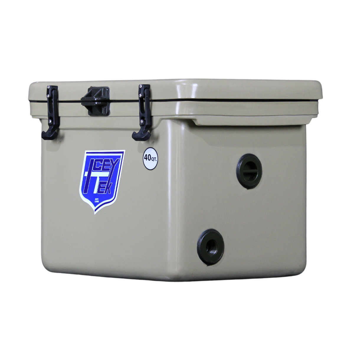 ICEY-TEK 40 Quart Cooler (FREE SHIPPING) for fishing, camping, and outdoor adventures.
