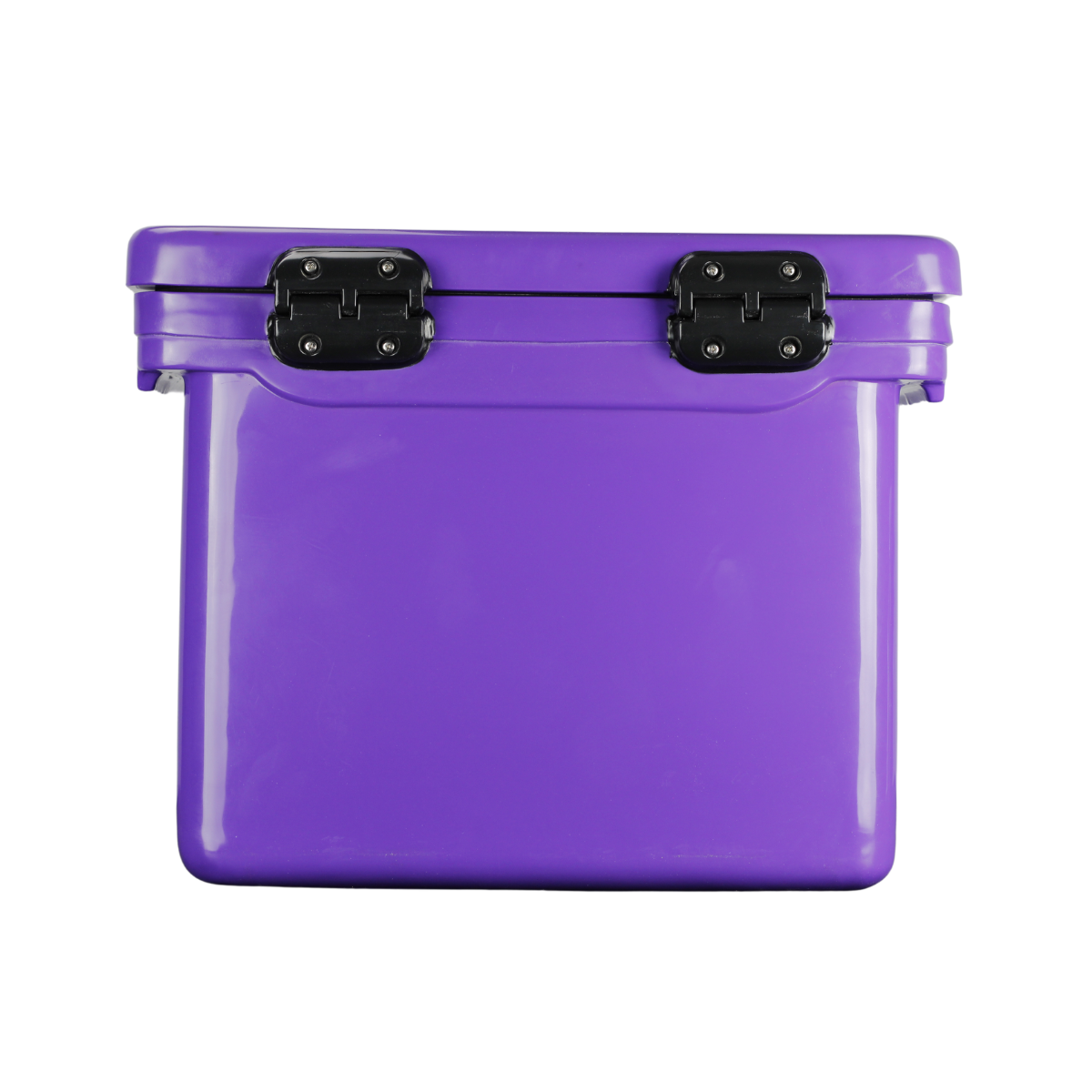 ICEY-TEK 40 Quart Cooler (FREE SHIPPING) in vibrant purple, perfect for outdoor grilling and camping trips.
