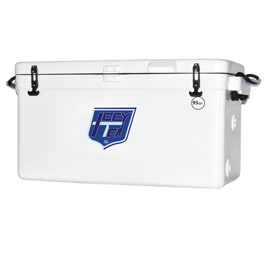 ICEY-TEK 95 Quart Cooler (FREE SHIPPING) for outdoor adventures, camping trips, and backyard barbecues.