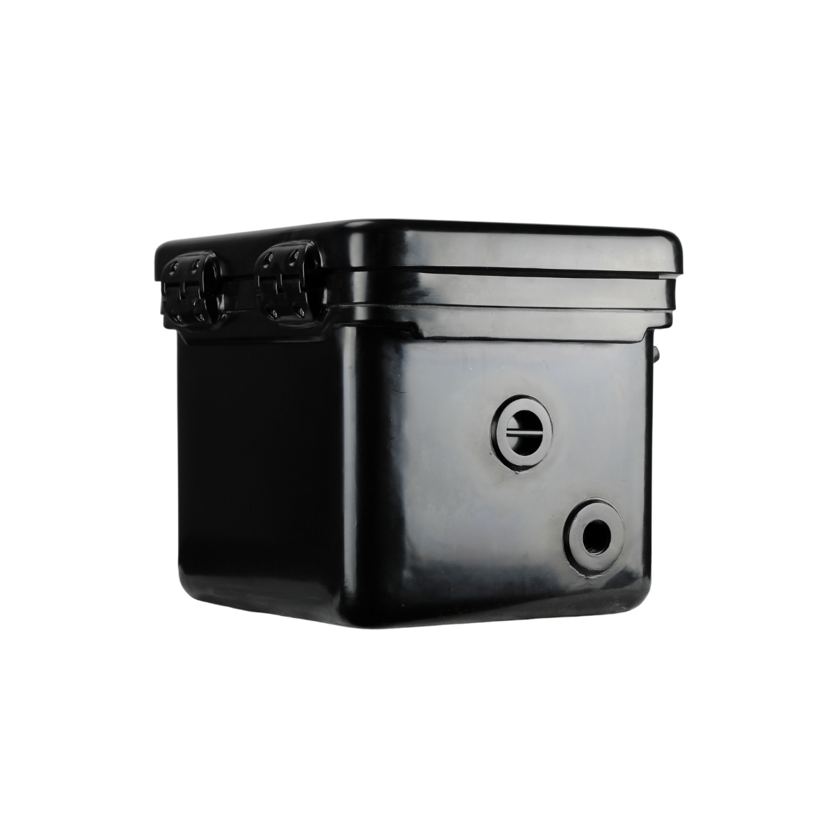 ICEY-TEK 25 Quart Cooler ( FREE SHIPPING ) in black, ideal for outdoor adventures and keeping drinks cold.