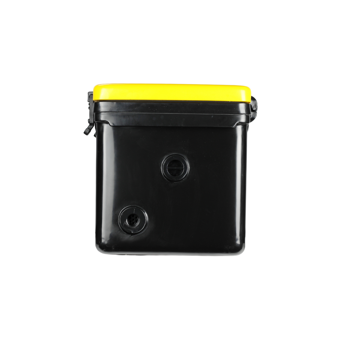 Black and yellow ICEY-TEK 40 Quart Cooler (FREE SHIPPING) for outdoor activities and camping.