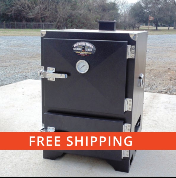 Backwoods Smoker Chubby 3400 free shipping, portable barbecue smoker for outdoor grilling and backyard cooking.