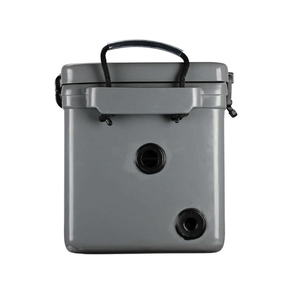 ICEY-TEK 95 Quart Cooler (FREE SHIPPING) gray roto-molded ice chest with handle and drainage holes.