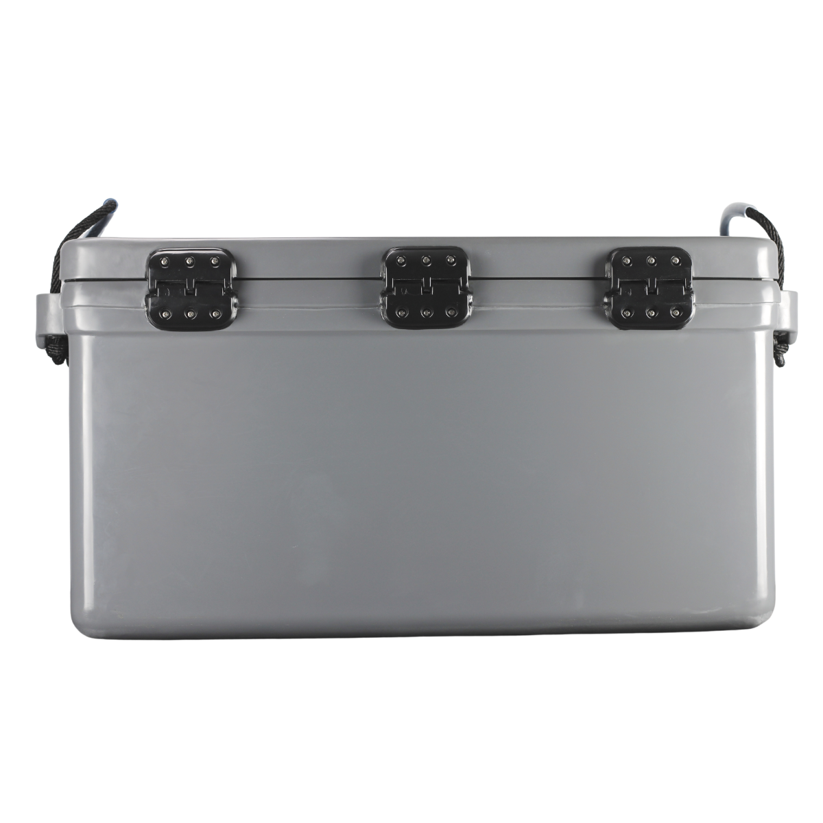 ICEY-TEK 95 Quart Cooler (FREE SHIPPING) gray roto-molded ice chest for outdoor adventures and BBQ events.