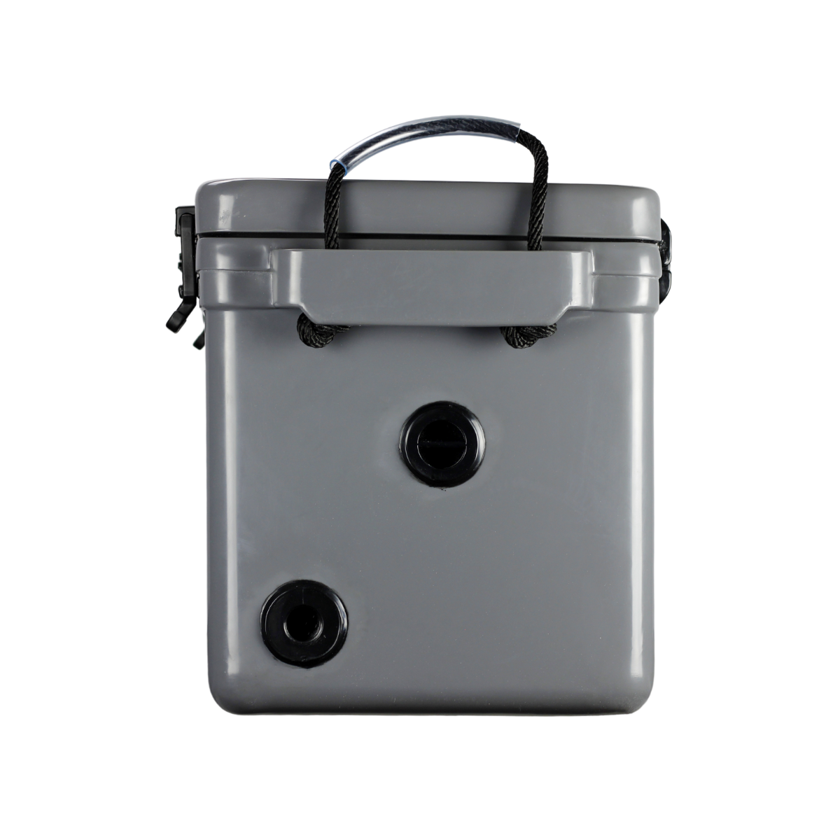 ICEY-TEK 95 Quart Cooler (FREE SHIPPING) in gray color, perfect for outdoor adventures and camping.