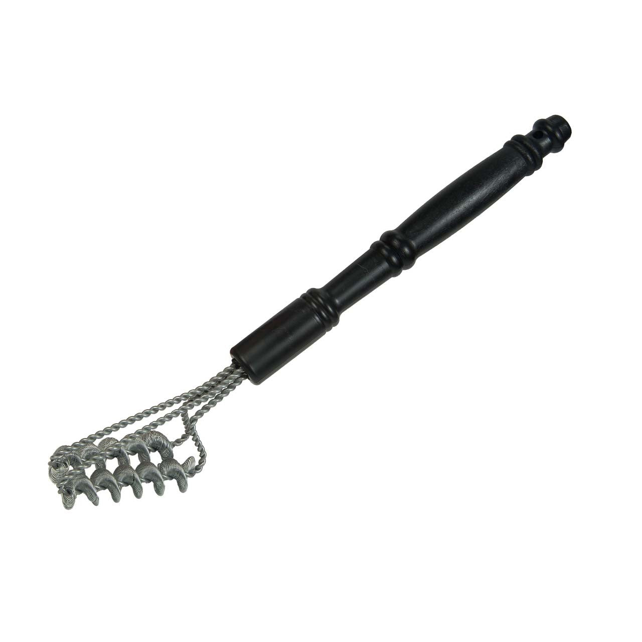 GrillGrate Valley Brush for cleaning grills, smokers, and cookers without loose bristles, ideal BBQ cleaning accessory.