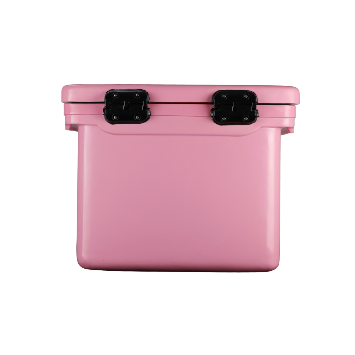 ICEY-TEK 40 Quart Cooler (FREE SHIPPING) in pink with secure latches for outdoor adventures and tailgating.