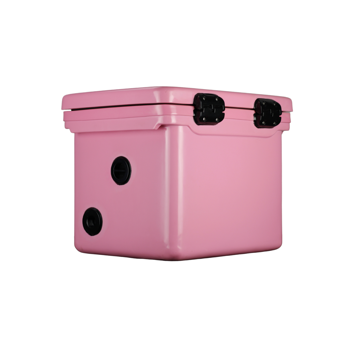 ICEY-TEK 40 Quart Cooler (FREE SHIPPING) in pink color, perfect for outdoor adventures and BBQ outings.