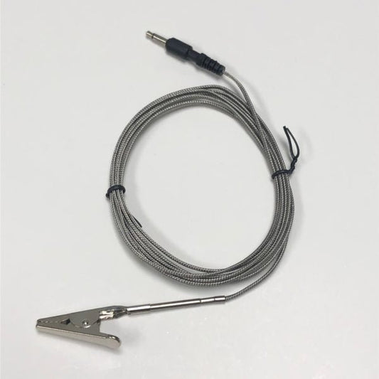 Flame Boss High Temp Straight Plug Pit Probe for grills smokers and cookers, designed for precise temperature monitoring.