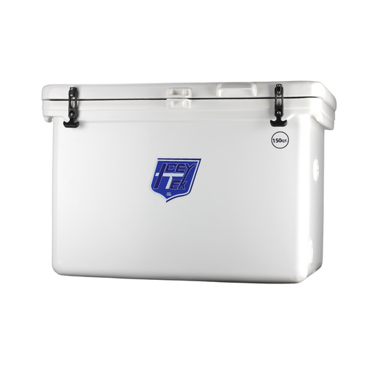 ICEY-TEK 150 Quart Cooler (FREE SHIPPING) ideal for outdoor grilling and BBQ adventures.