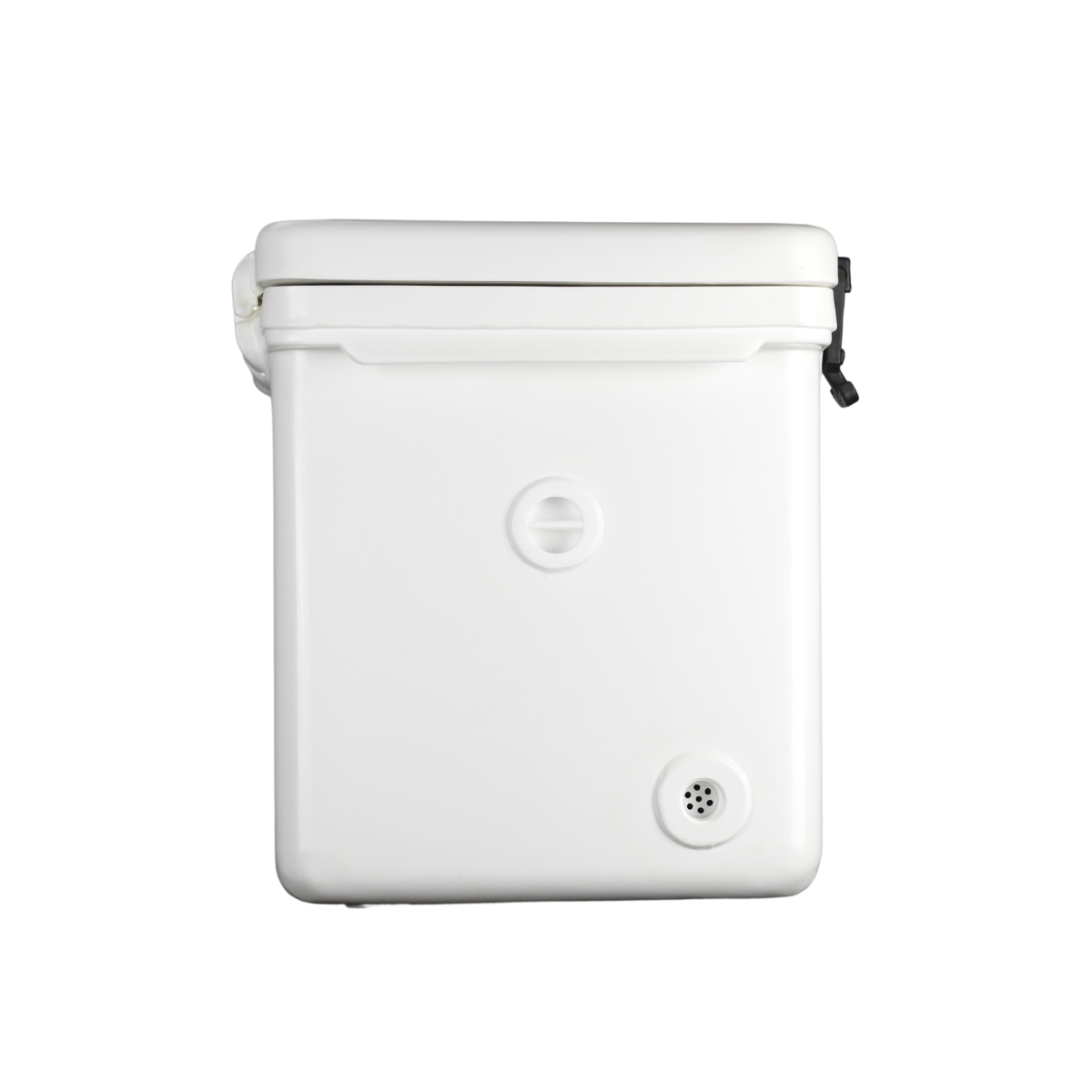 ICEY-TEK 80 Quart Cooler (FREE SHIPPING) side view, ideal for camping and outdoor activities.