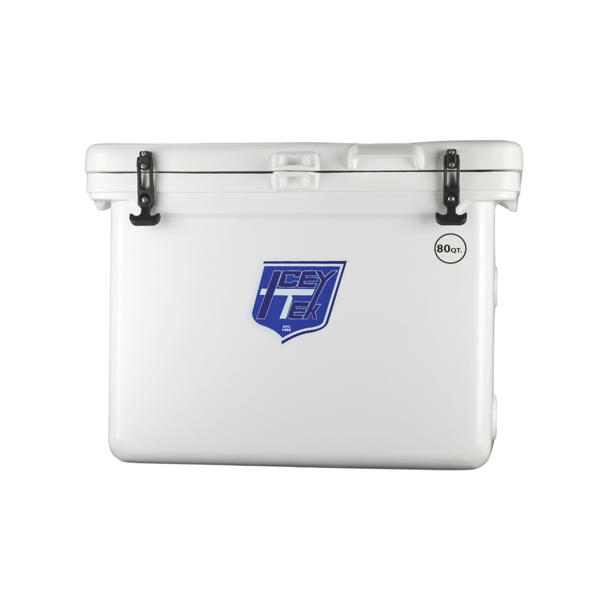 ICEY-TEK 80 Quart Cooler (FREE SHIPPING) designed for outdoor adventures and BBQ events with durable construction.