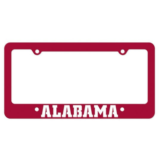 Gameday Ironworks Alabama Plate Frame for grills smokers and cookers enthusiasts supporting BBQ lifestyle.