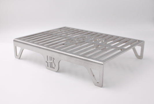 Hasty Bake SCA Grill Extender Steak Riser or Steak Rack Upgrade to Littlemore rack for grilling steaks and BBQ.