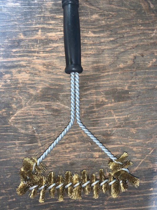 Brushtech 12’’ Spiral BBQ Grill Brush #B306C for cleaning grills, smokers and cookers; ideal BBQ cleaning supplies.