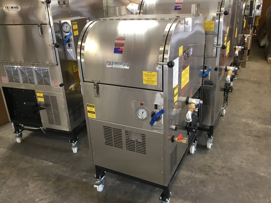 Ole Hickory Ultraque with Comp Switch Polished Stainless Steel finish, small propane/natural gas cooker, perfect for BBQ.