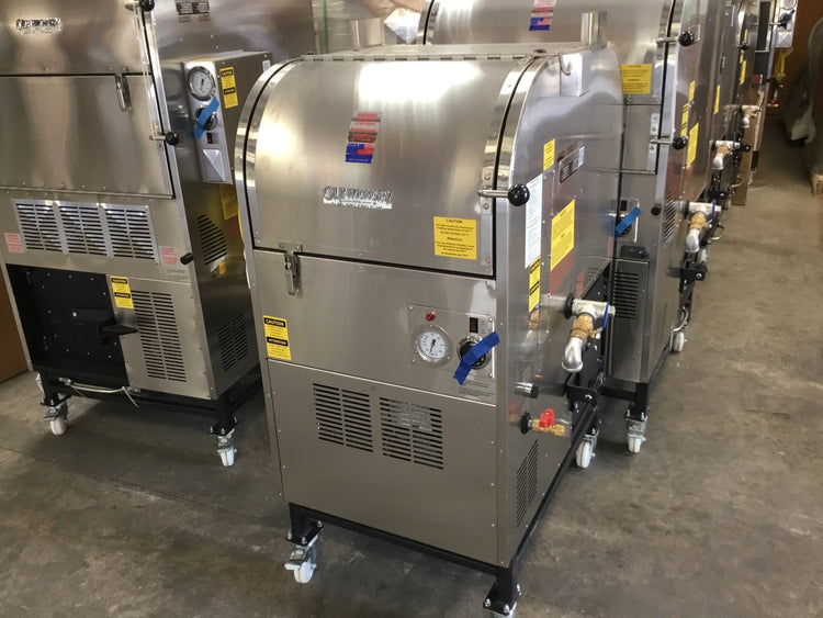Ole Hickory Ultraque with Comp Switch Polished Stainless Steel finish, small propane/natural gas cooker, perfect for BBQ.