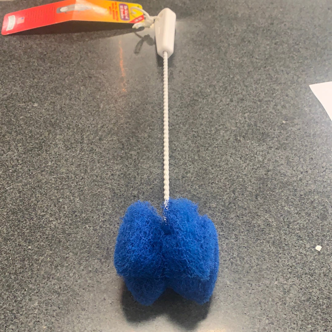 Brushtech The King of all Brushes for Tall Insulated Travel Beverage Bottles #B377C cleaning sponge for thermal bottles.