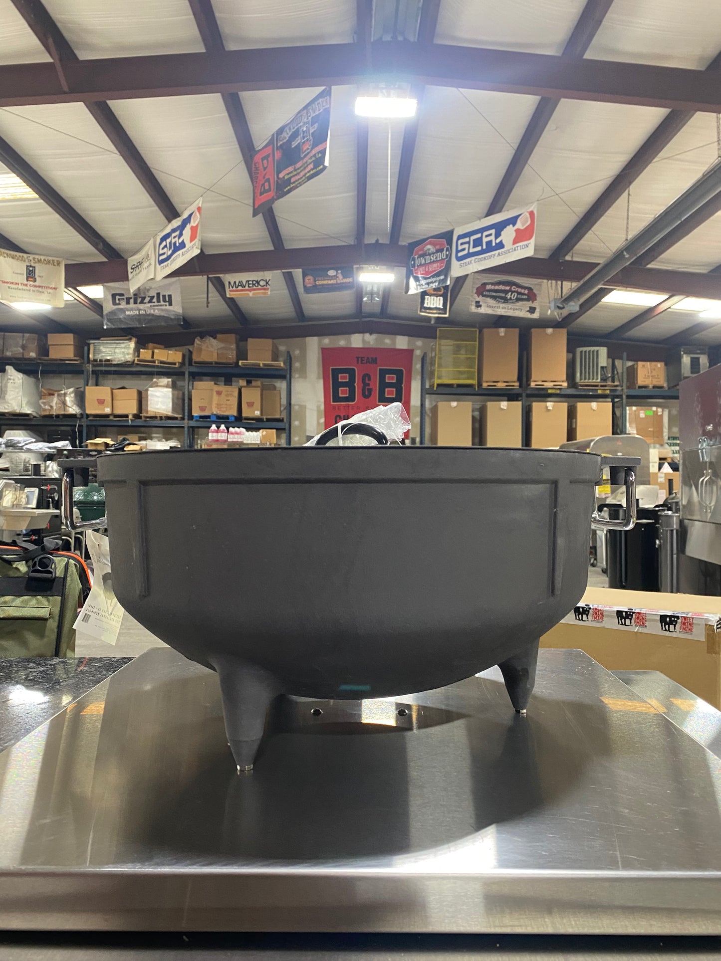 5 Gallon Aluminum Jambalaya Pot W/ Lid