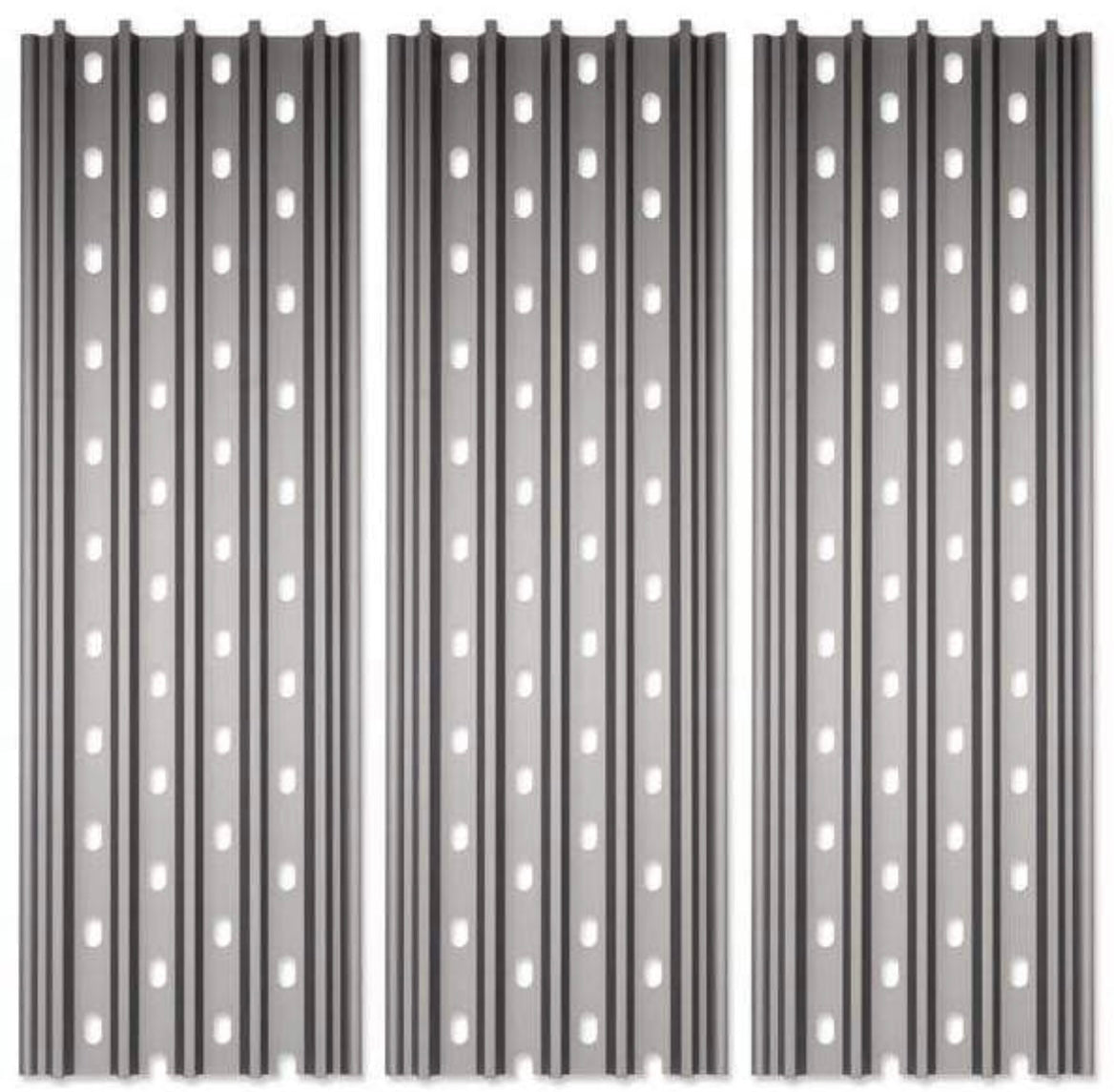 Grillgrate Three Panel set 19.25” for Yoder 480 and Yoder 640, anodized aluminum grate for pellet smokers.