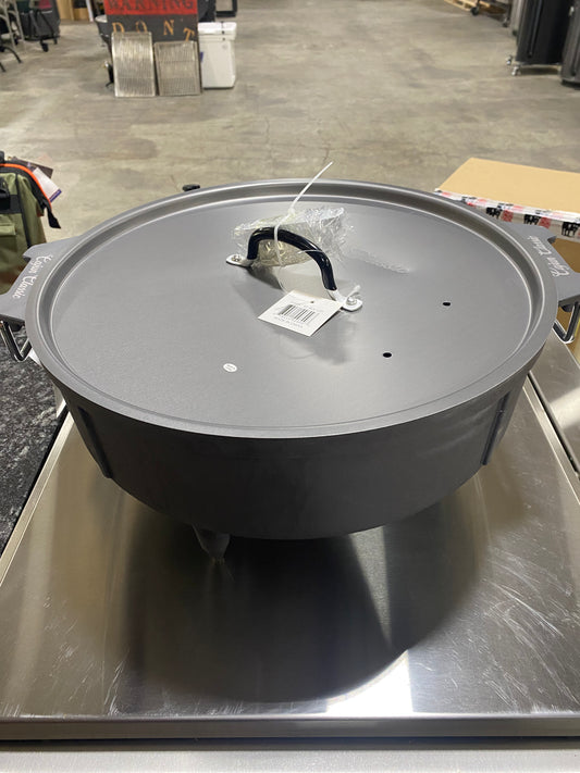 5 Gallon Aluminum Jambalaya Pot W/ Lid