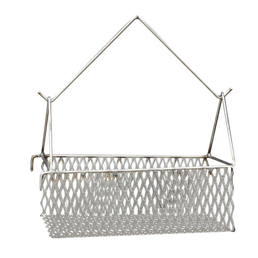 Cajun Fryer Turkey Basket for safe frying of juicy turkeys with easy handle operation, perfect for grills and smokers.