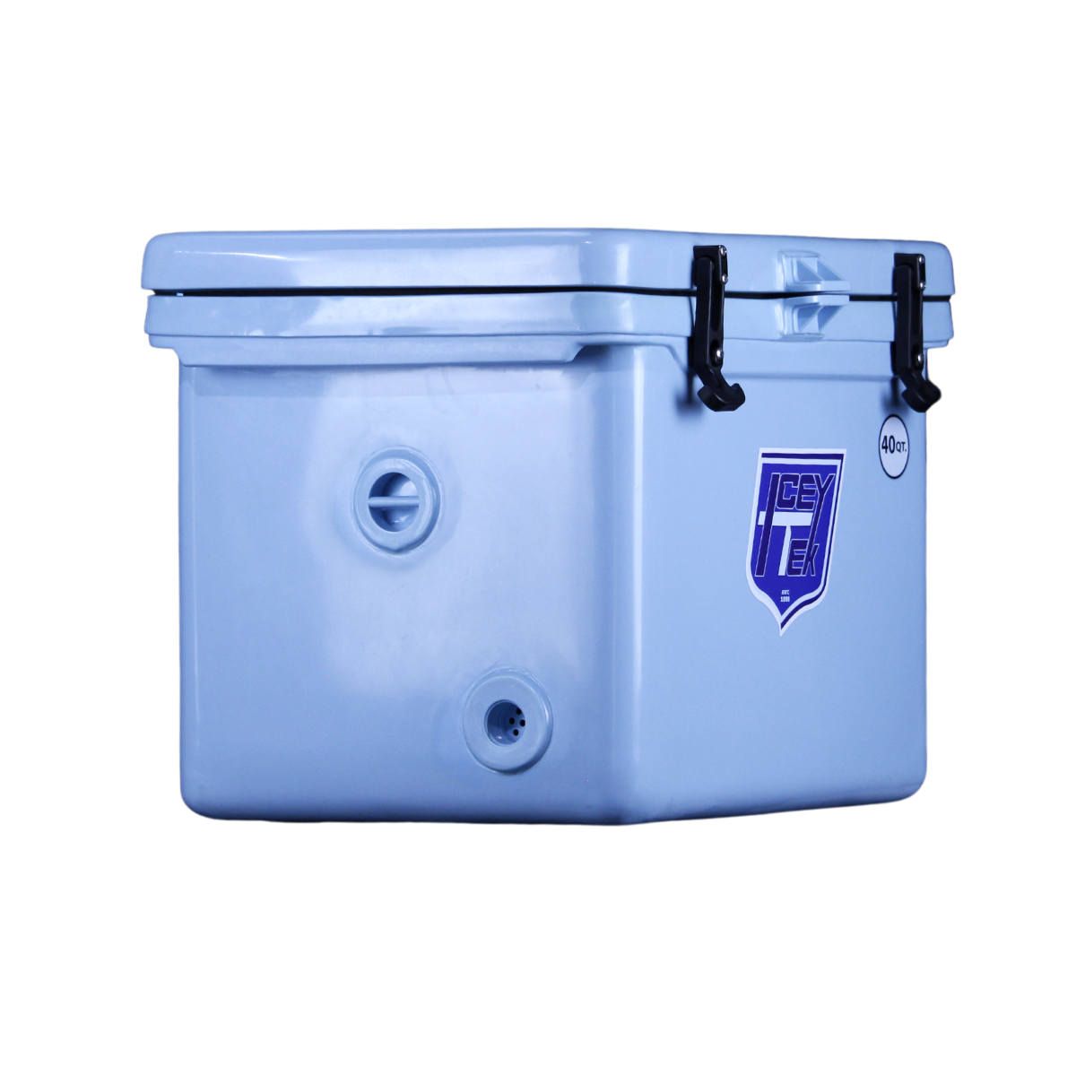 ICEY-TEK 40 Quart Cooler (FREE SHIPPING) - Durable roto-molded cooler for camping, tailgating, and outdoor adventures.